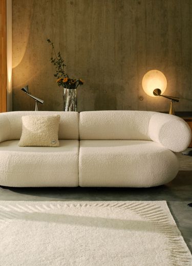 Fat 2.5-Seater Modular Sofa | Tarragon Linara Linen | Tom Dixon