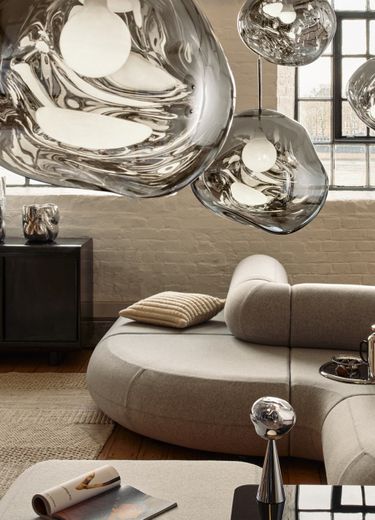 Melt Mini Pendant | Bronze Polished Polycarbonate | Tom Dixon