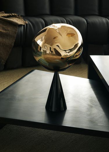 Melt Fat Cone Table Light | Copper Polished Polycarbonate | Tom Dixon