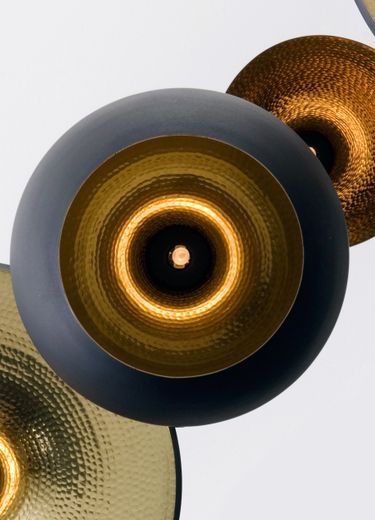 Beat Floor Light | Matt Black Brass | Tom Dixon